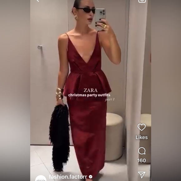 NWT Zara HEAVYWEIGHT satin
PEPLUM DRESS-M
🚨FIRM PRICE NO DISCOUNT - Picture 10 of 15